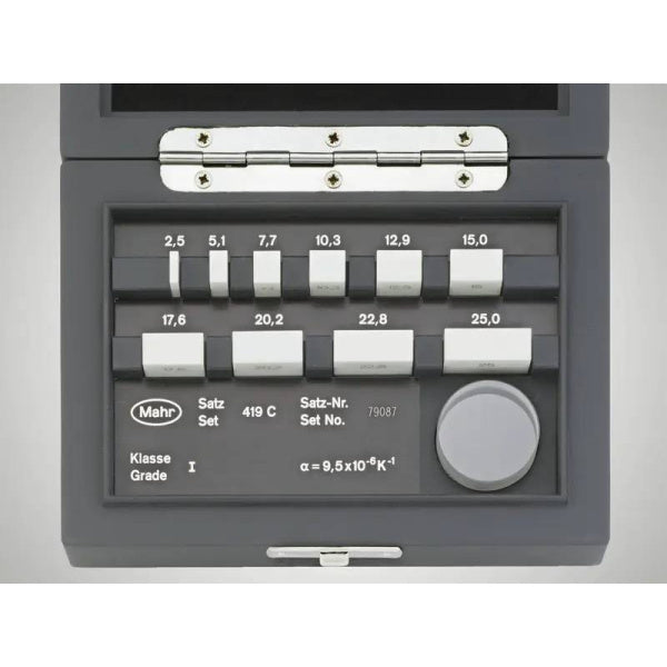 Mahr Gage Block Sets – Steel, Ceramic & Carbide