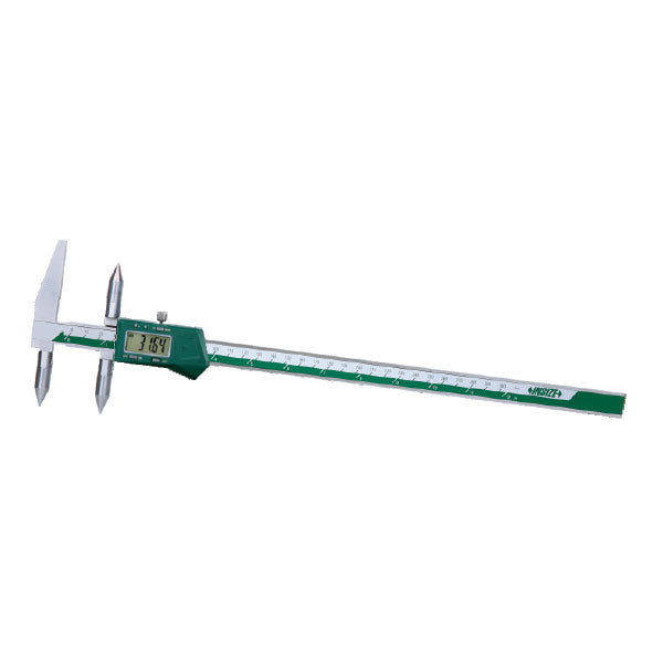 Built-In Wireless Centerline/Edge To Center Caliper on a white background