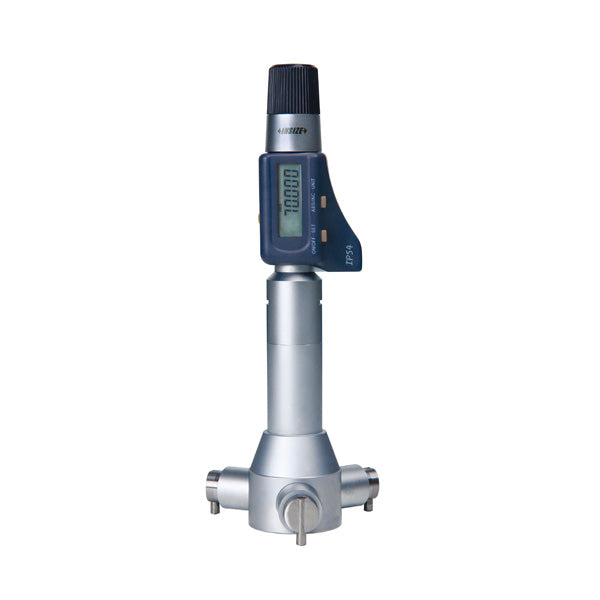 Digital Wide Range Three Points Internal Micrometer on a white background