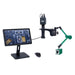 Flexible Arm Auto Focus Digital Microscope (With Display, With Magnetic Stand)