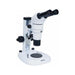 Microscope on a white background