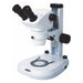 Microscope on a white background