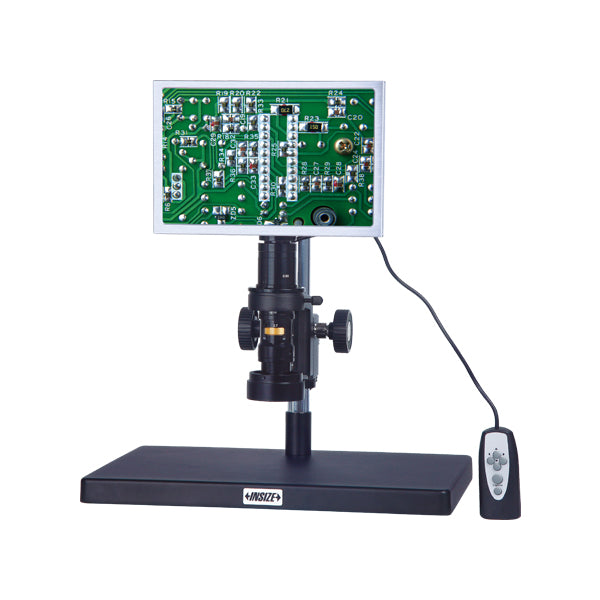 Insize digital measuring microscope (with display), with contour illumination