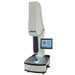 A Phase II digital height measurement micrometer with a white and black base, a vertical measuring column, and an attached color touchscreen display, shown on a solid white background.