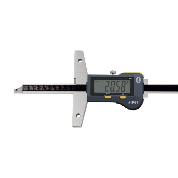 Fowler Bluetooth electronic depth gage on a white background