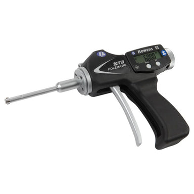 Fowler-Bowers XTH3 Bluetooth Holematic pistol grip bore gauge on a white background