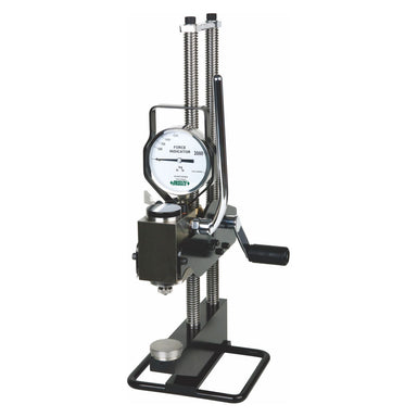 hydraulic brinell hardness tester on a white background