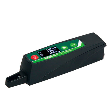 INSIZE compact surface roughness tester on a white background