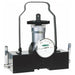 Insize mechanical device with gauge on a white background
